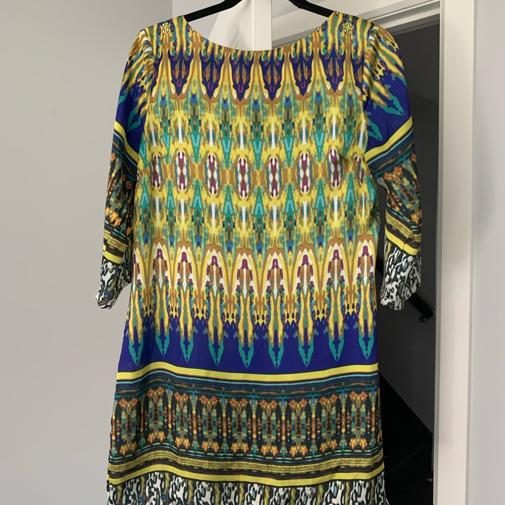 Colourful dress